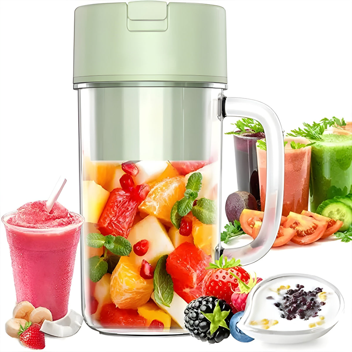 2 in 1 Straw Juicer