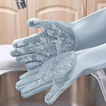 Hand Scrubbing Dish Washing Gloves