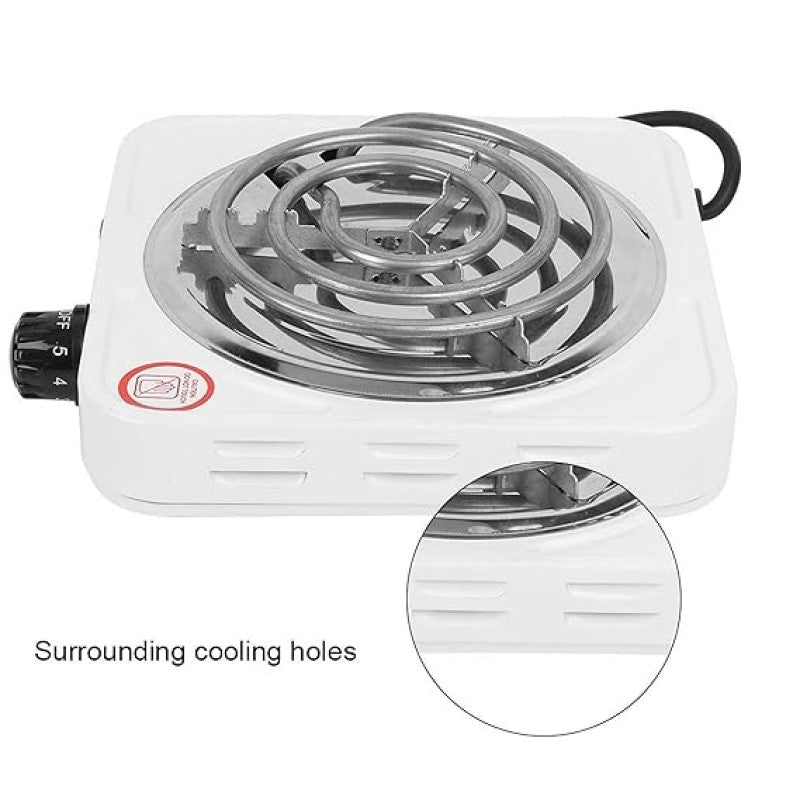 Mini Electric Stove – High Thermal Efficiency 1000W (Single & Double Burner)