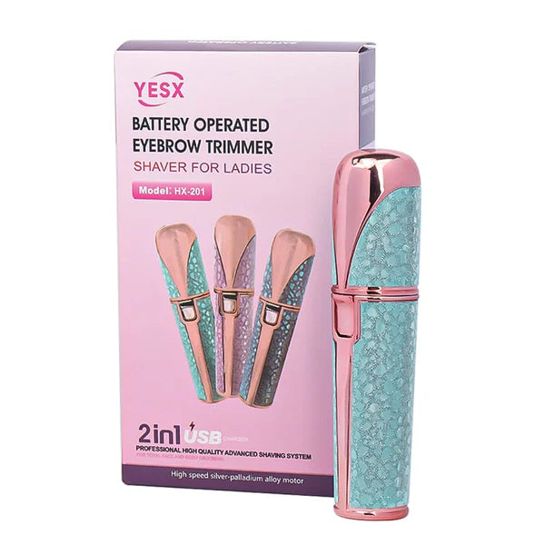 New 2 in 1 Flawless Eyebrow Trimmer