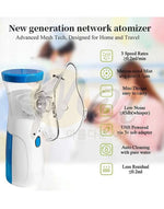 Portable Nebulizer Inhaler Machine for Respiratory Treatment at Home and During Travel 3