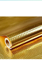 Golden Foil Sheet 40cm x 200cm