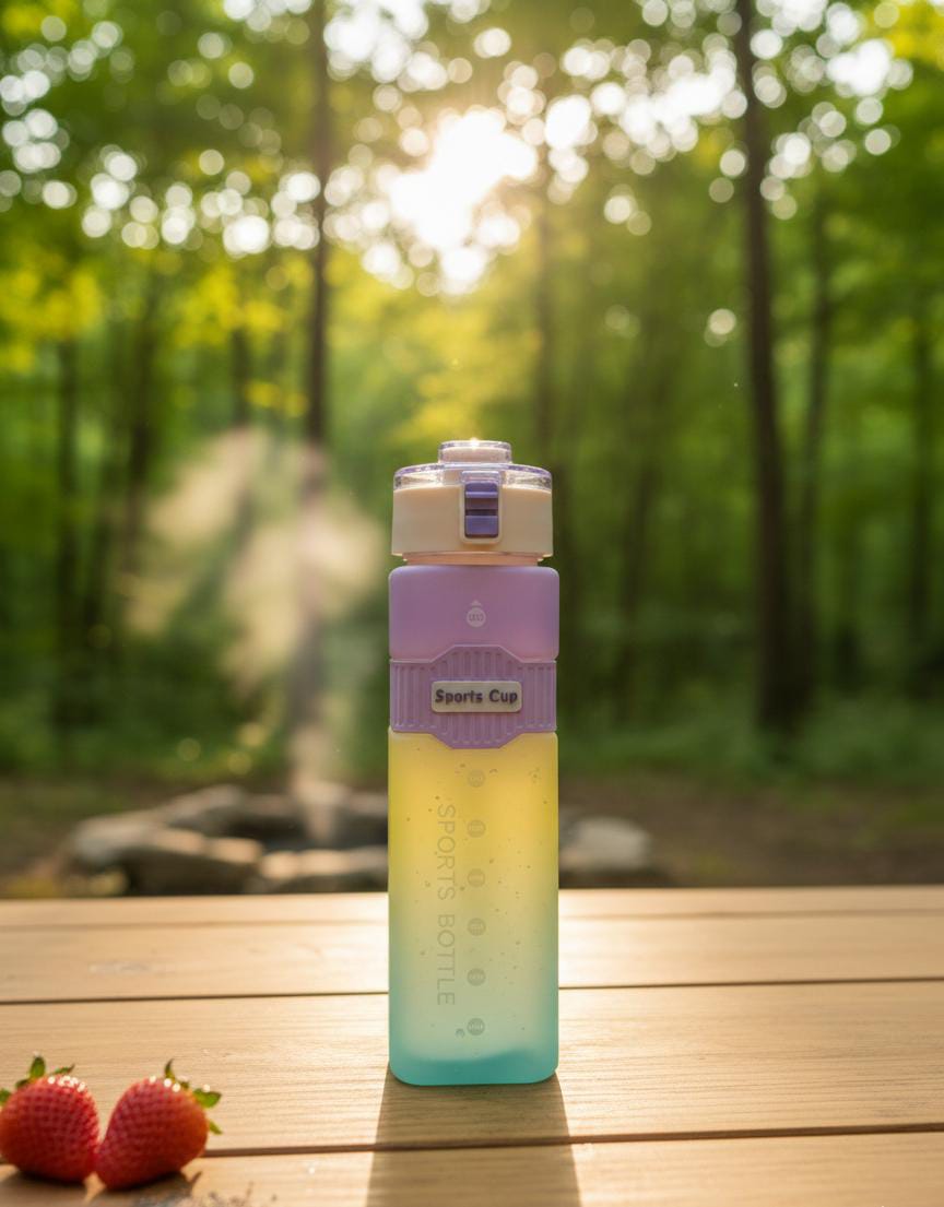 Motivational Sports Water Bottle 900ml.