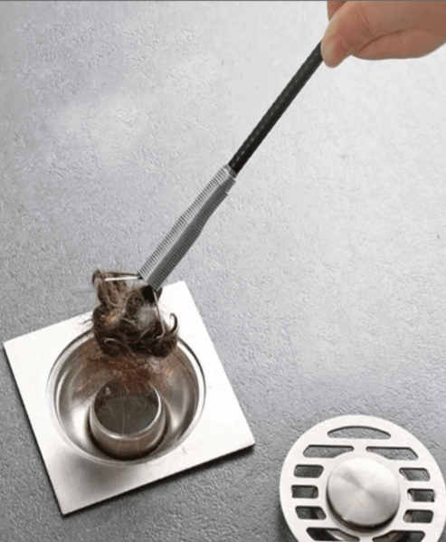200 cm Metal Wire Drain Cleaner Stick for Small Object Retrieval