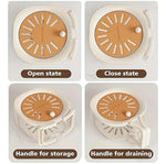 2In1 Acrylic Fruit Strainer Container