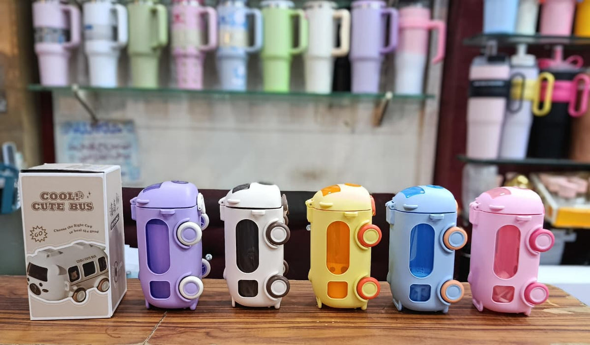 Kids Bus Water Bottle 500 ml
