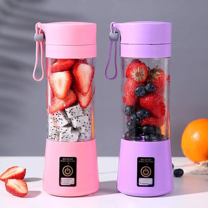 6 Blades Portable Juicer Bottle