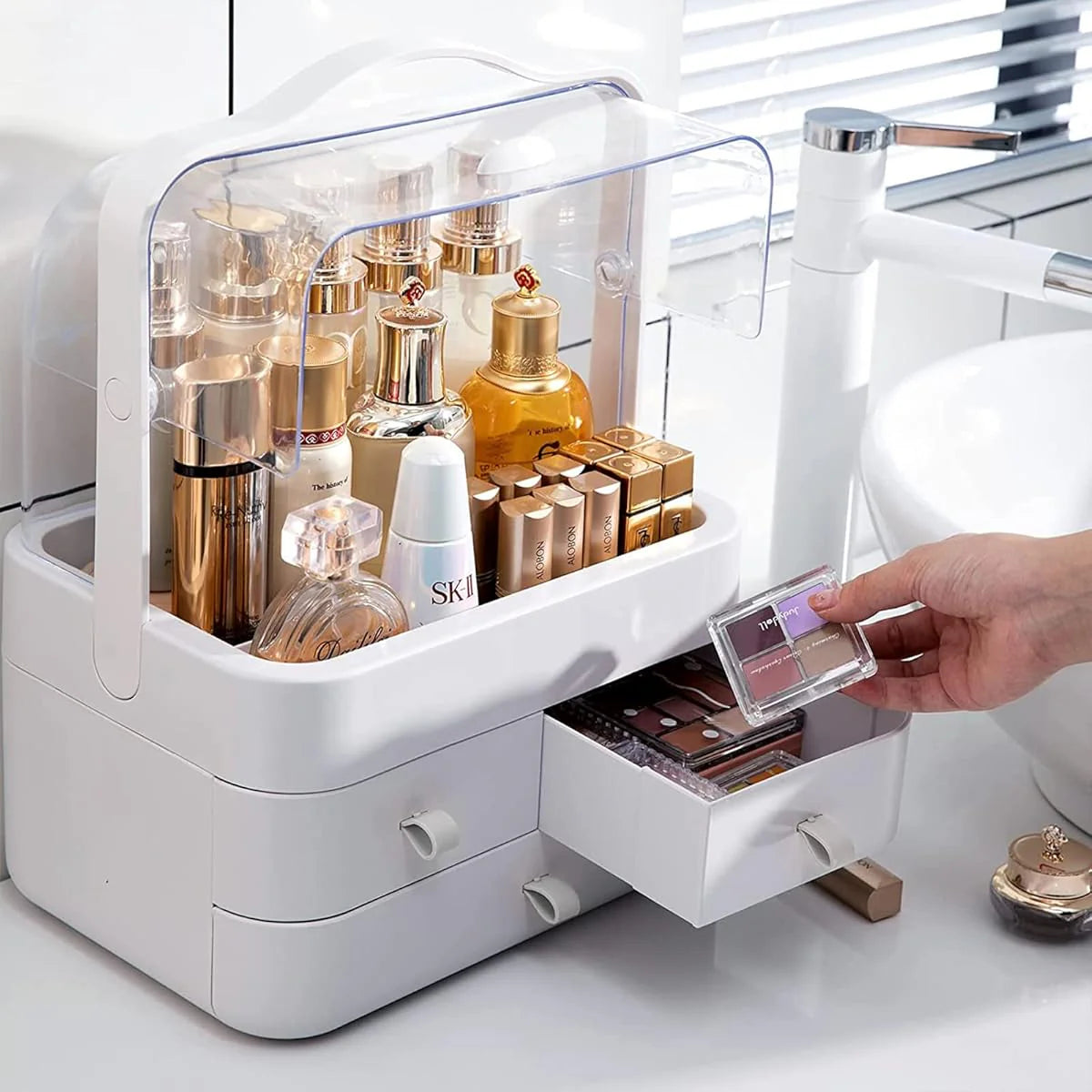 Modern Cosmetics Organizer Large