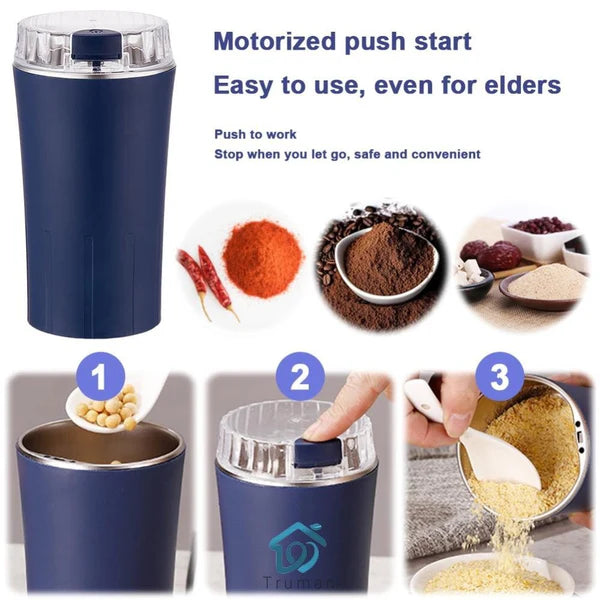 Blue Masala Grinder