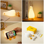 Cute Duck Long Legged Silicone Night Lamp