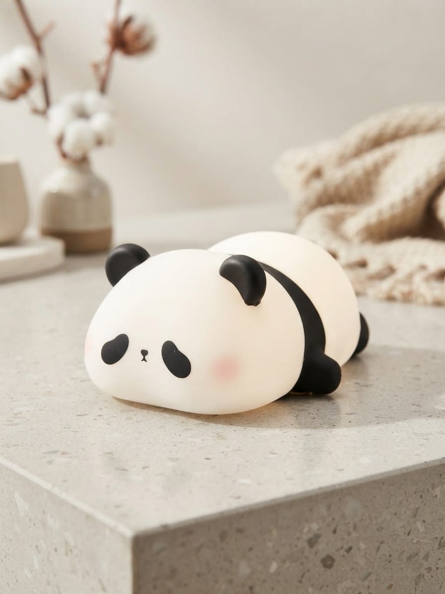 Cute Silicone Panda Night Lamp