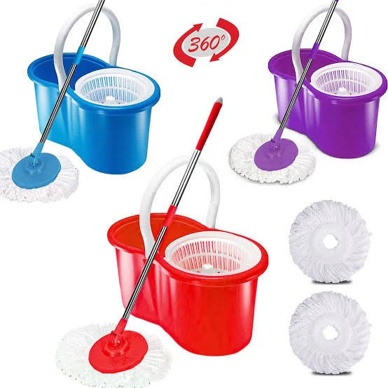 Easy Spin Mop with Plastic Stainer