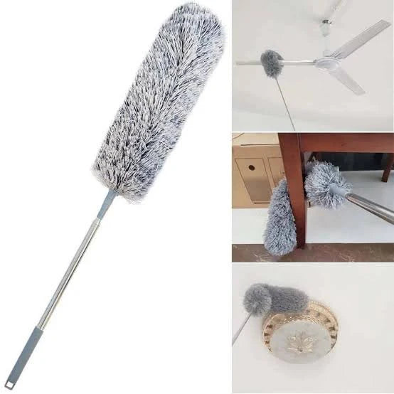 Foldable Grey Fan Duster