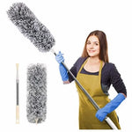 Foldable Grey Fan Duster