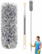 Foldable Grey Fan Duster