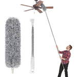 Foldable Grey Fan Duster