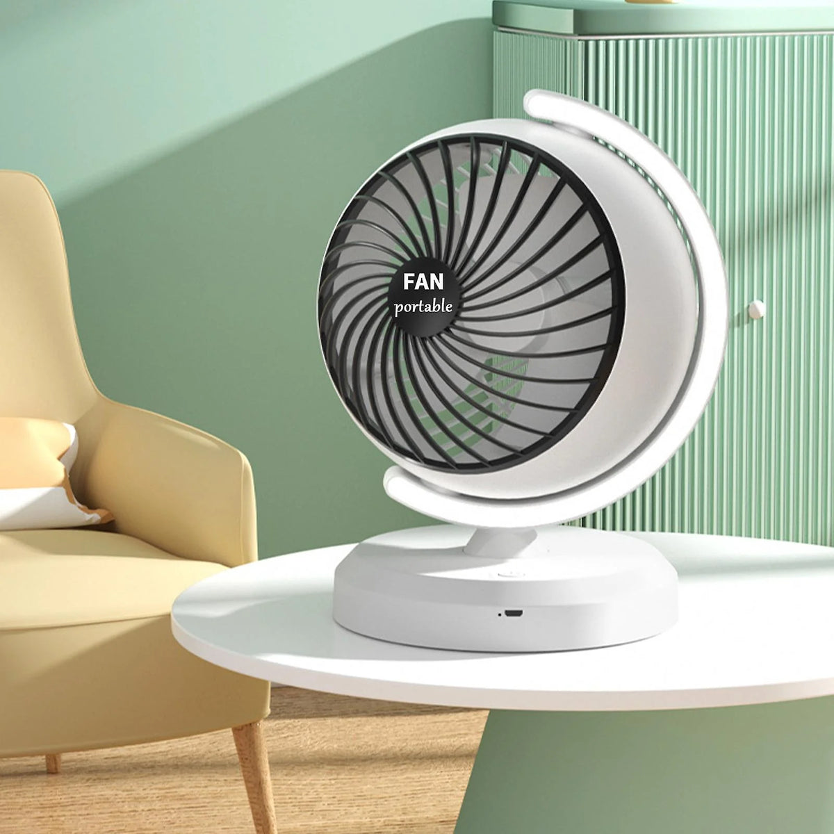 Globe Shape Fan