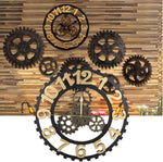 Golden Wall Clock