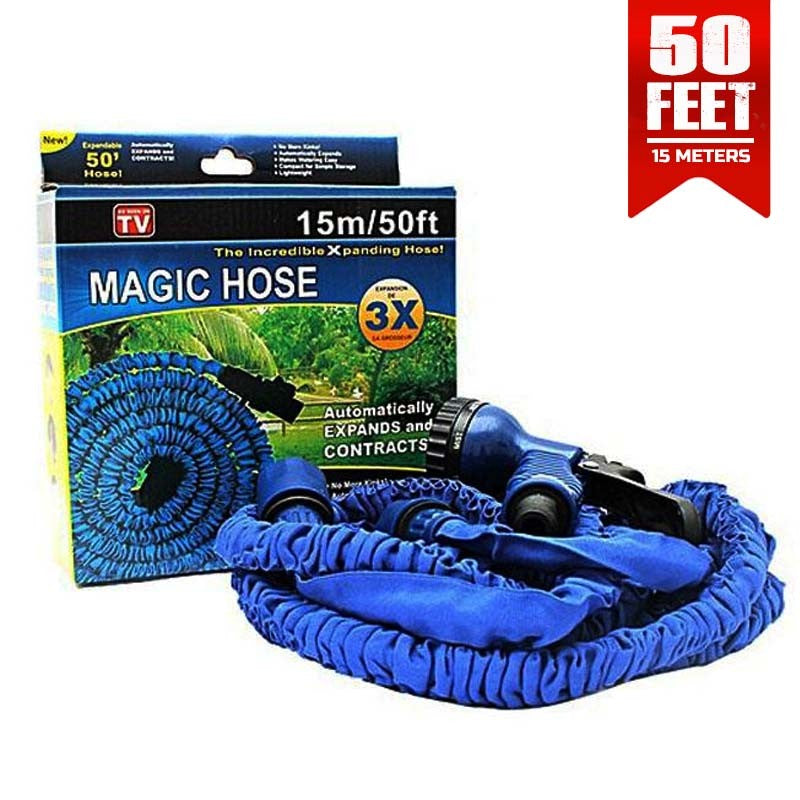 Magic Hose Water Spray Pipe 50ft