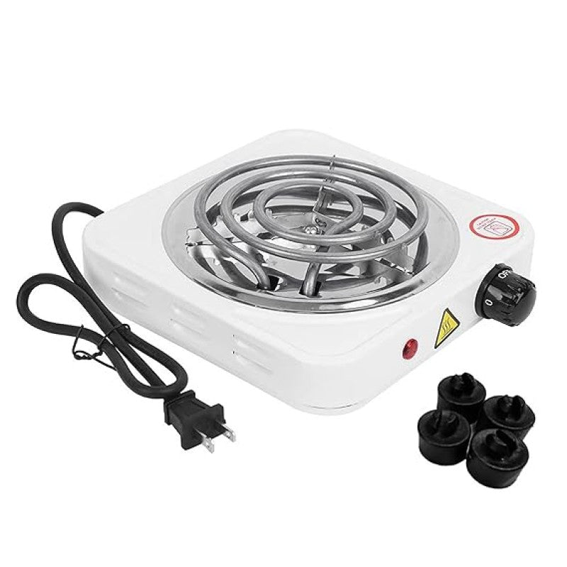 Mini Electric Stove – High Thermal Efficiency 1000W (Single & Double Burner)