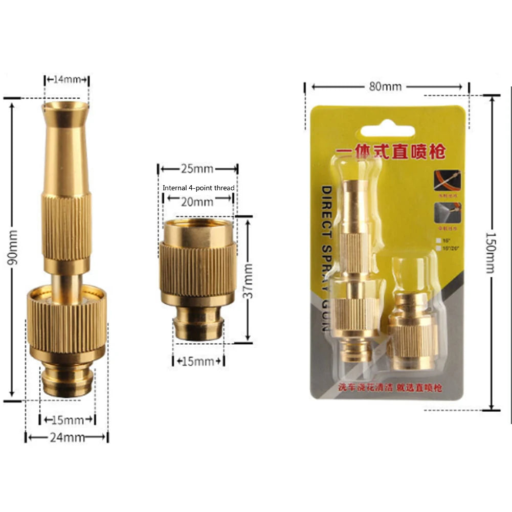 New High Pressure Water Spray Gun Spray Nozzle With Connector