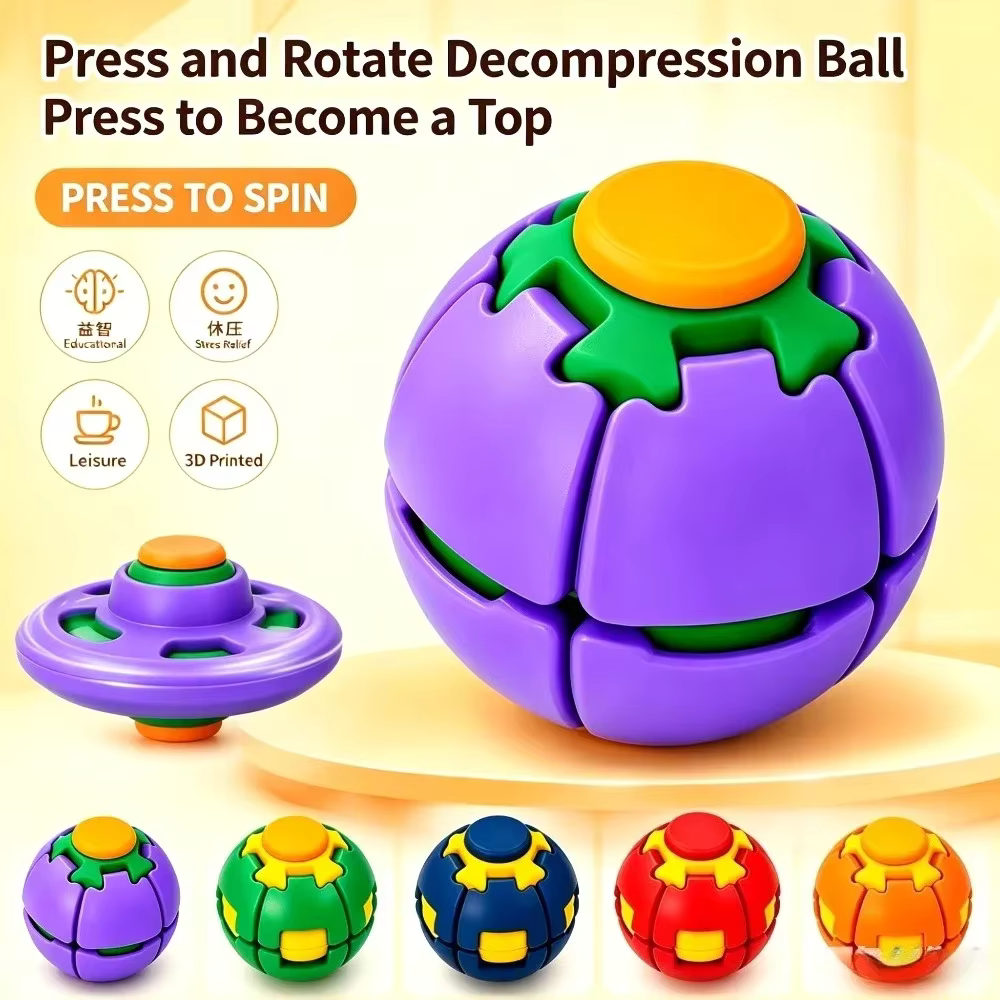 Rotating Fingertip Ball, Fidget Spinner Stress Relief Toy