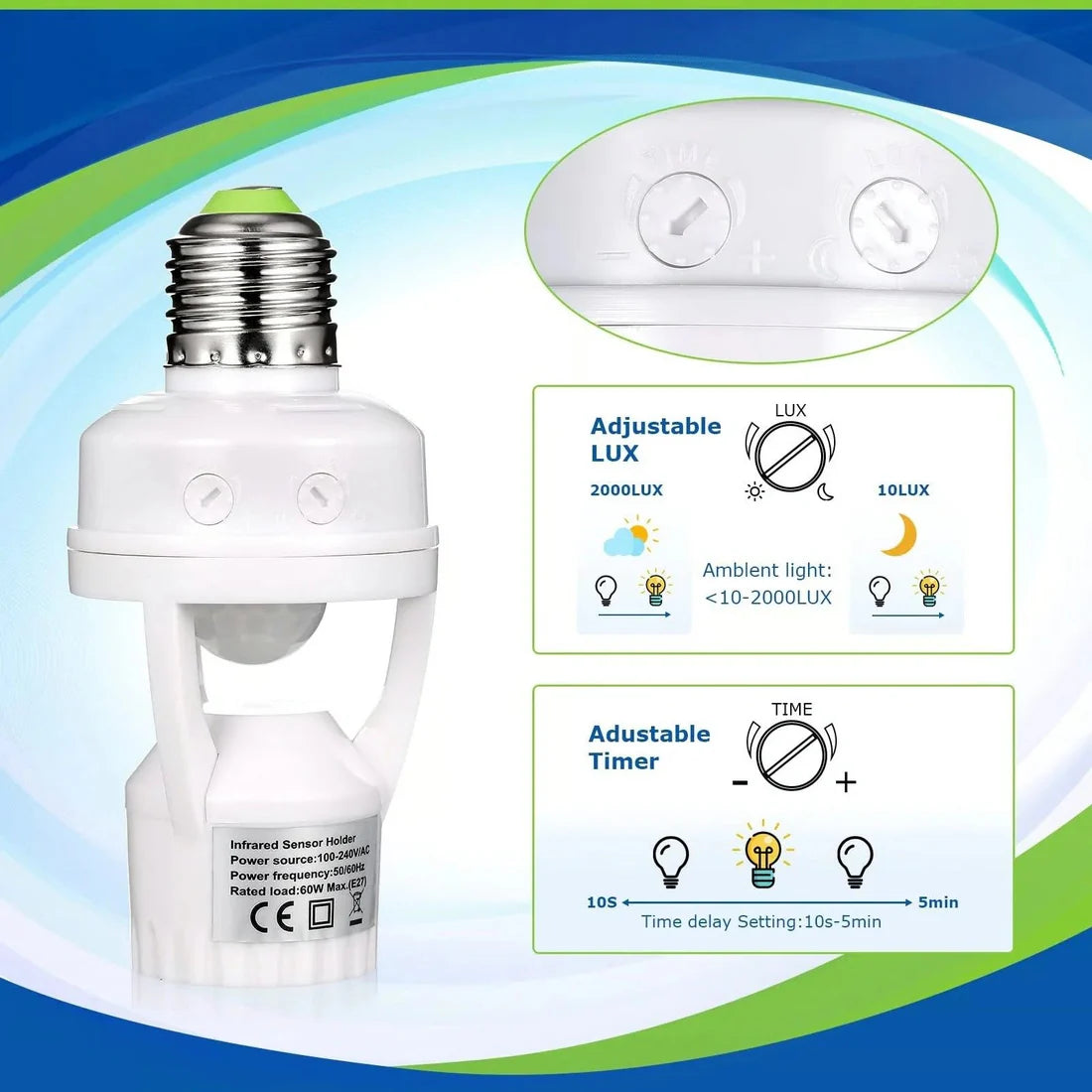 Sensor Bulb Holder